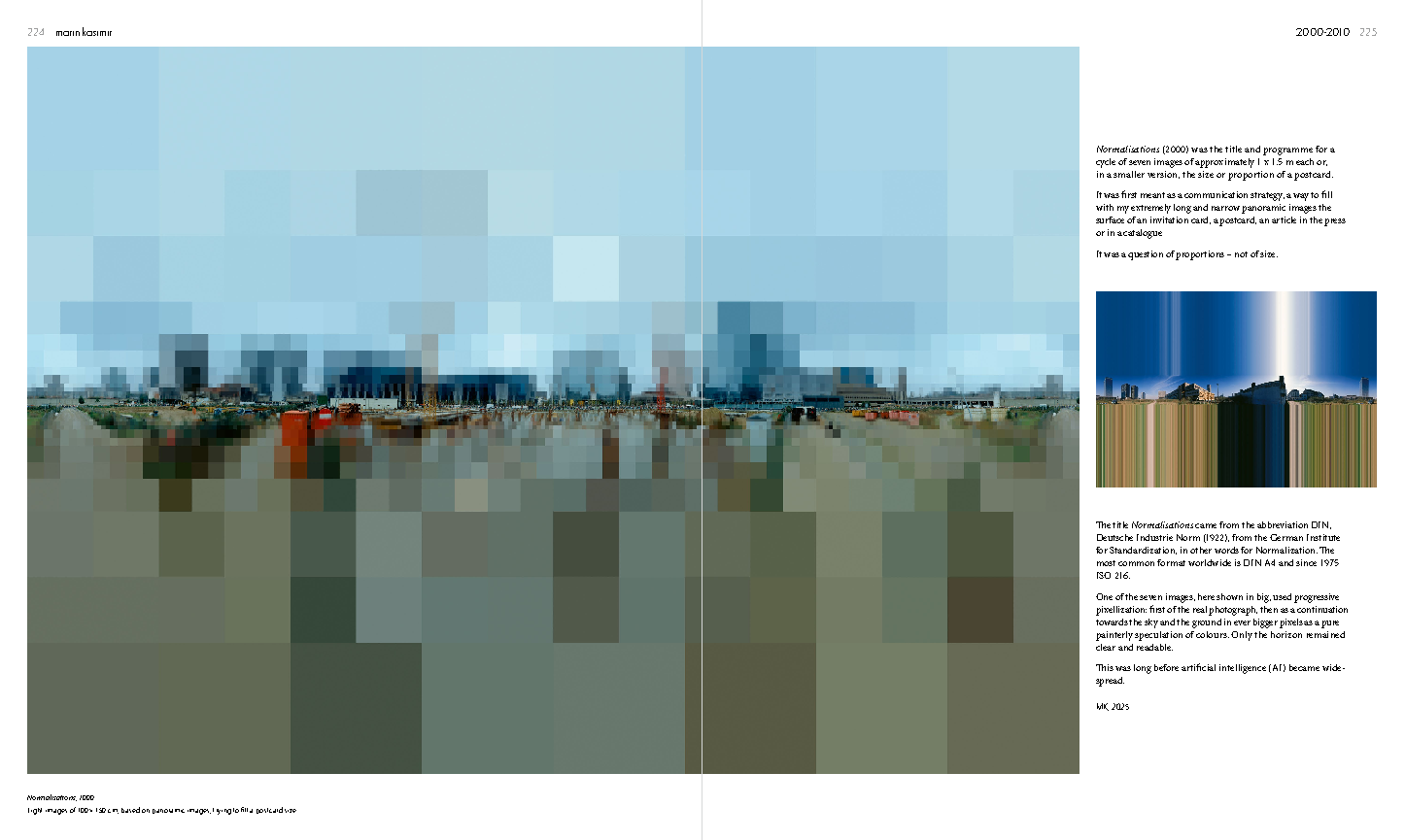 Cityscape panorama spread